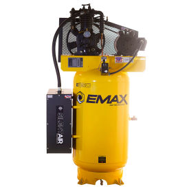 EMAX ES05V080I1 5 HP Two-Stage Compressor 80 Gallon Vertical 175 PSI 17 CFM 1-Phase 208-230V ES05V080I1