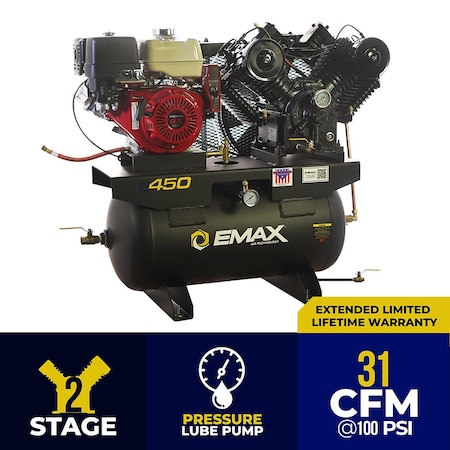 EGES Koher Gas 14HP 20 Gallon 3 IN 1 Air Compressor MPN:EGES14020T
