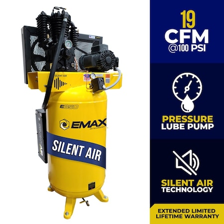 ES 5HP Vertical 80 Gallon Air Compressor 1-PH MPN:ES05V080I1