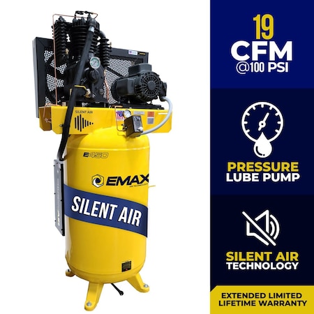 ESP 5HP Vertical 80 Gallon Air Compressor, 1 Phase MPN:ESP05V080I1