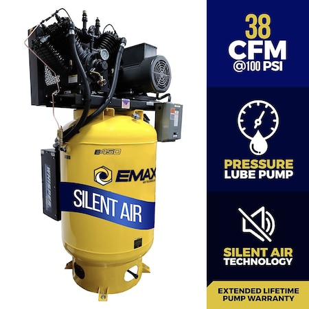 ESP 10HP Vertical 120 Gallon Air Compressor, 3 Phase MPN:ESP10V120V3