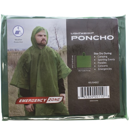 Vinyl Poncho MPN:105