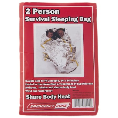 Survival Sleeping Bag, 2 Person MPN:112