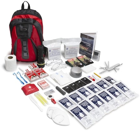 Essentials Complete Kit, 2 Person, Red Backpack MPN:860-2RA