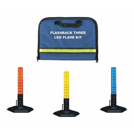 LED Flare, Non Spike Stand, Blue, 72 hr MPN:3060