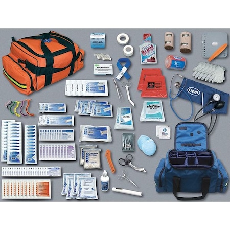 Response Kit, Nylon Bag, 133 Components, 10 People Served MPN:830