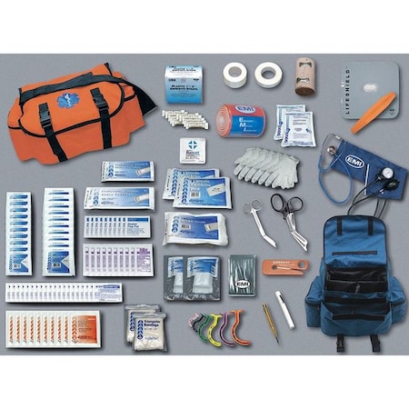 Response Kit, Nylon Bag, 153 Components, 8 People Served MPN:850