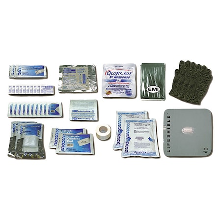Rapid Response Refill Kit, Plastic Poly Bag, 75 Components, 3 People Served MPN:874
