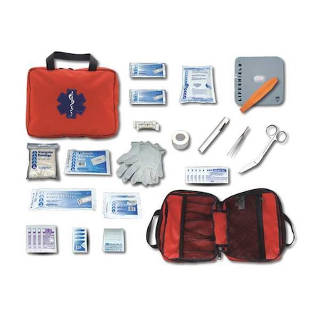 Flat Pac Mini Kit, Nylon Bag, 51 Components, 1 People Served MPN:891