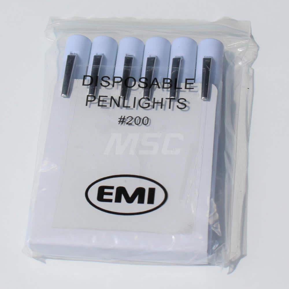 Flashlights; Flashlight Type: Penlight ; Light Output: 49 ; Bulb Type: LED ; Battery Size: AA ; Material: Plastic ; Lumens: 49 MPN:200 - Pkg Qty 6