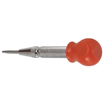 Adjustable Window Punch, Stainless Steel, 5 1/2 in L, 5/8 in W, Red MPN:1078