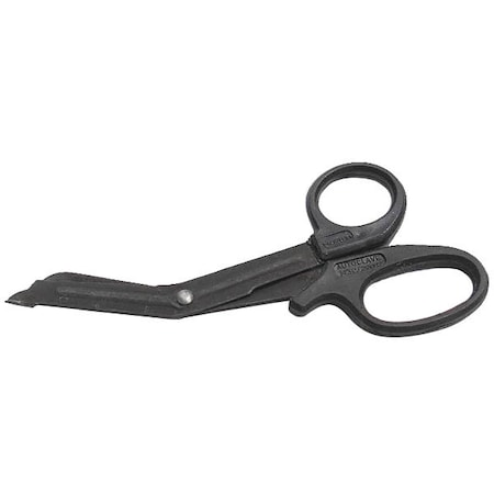 Medical Shears, Black, 7-1/4