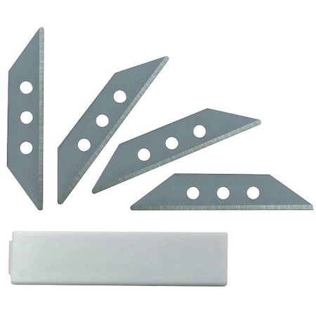 Replacement Cartridge, Plastic, Stainless Steel, 4 3/4 in L, 1 3/4 in W, Silver MPN:4003