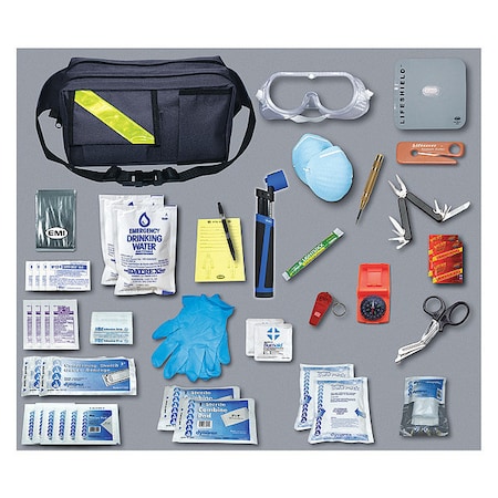 Search and Rescue Basic Response Refill Kit, 10 in W, Clear MPN:518