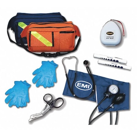 EMS Student Response Kit, 6 in W, Orange MPN:544