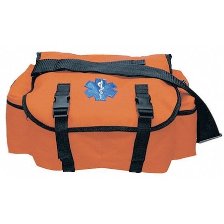 Trauma Bag, Nylon, 17 in L, 10 in W, Orange MPN:620