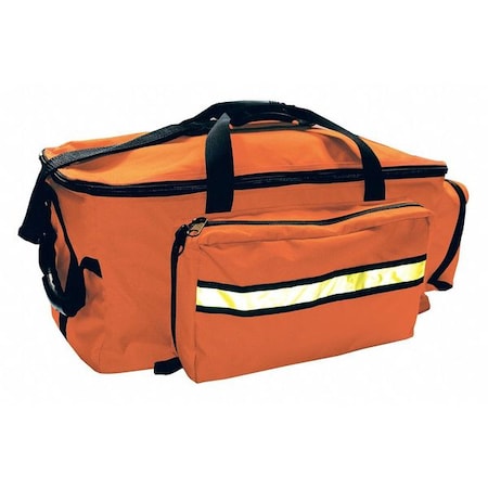 Trauma Response Bag, Nylon, 24 in L, 10 in W, Orange MPN:826