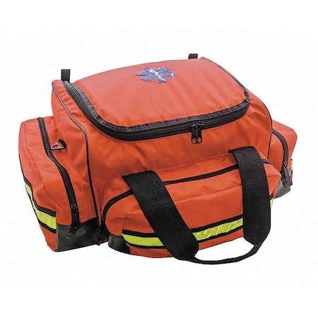 Response Bag, Nylon, 20 in L, 15 1/2 in W, Orange MPN:837