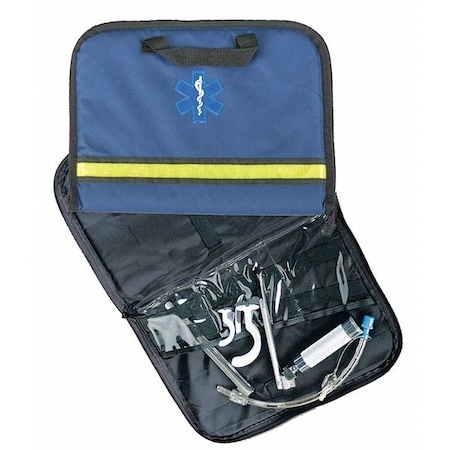 Intubation Case, Nylon, 23 in L, 12 in W, Blue MPN:842