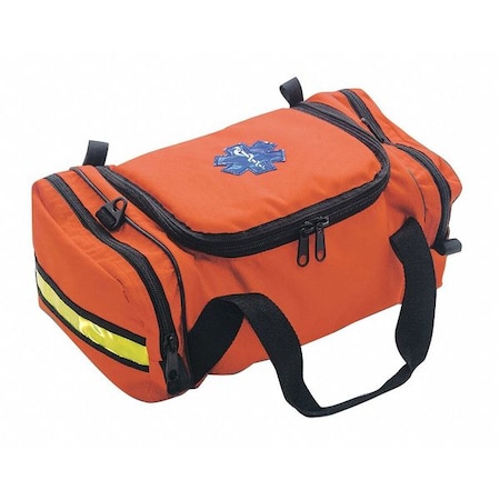 Response Bag, Nylon, 14 in L, 9 in W, Orange MPN:867
