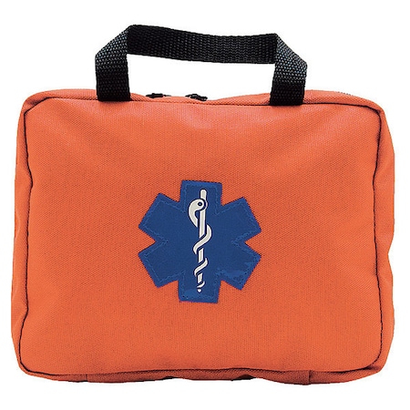 Mini Bag, Cordura, 8 in L, 2 in W, Orange MPN:893