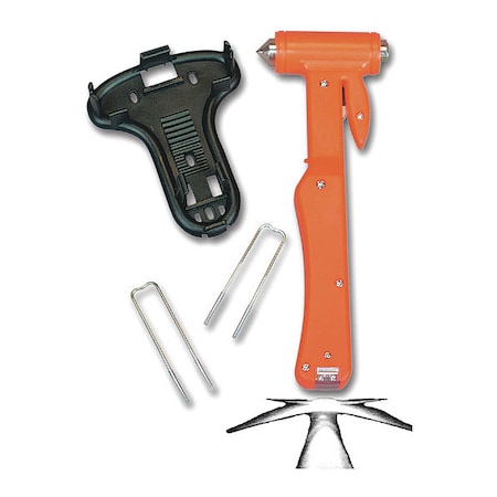 Lifesaver Hammer Deluxe, Orange, 8