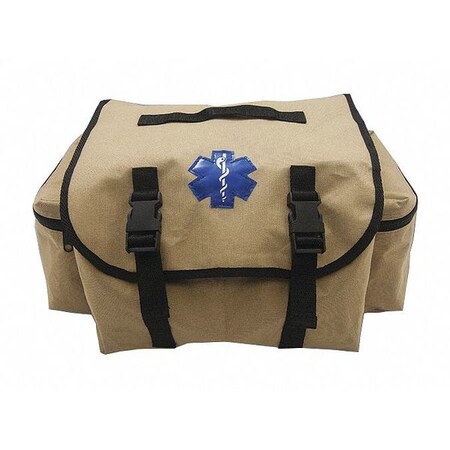 Response Bag, Cordura Nylon, 10 in L, 17 in W, Brown MPN:9314