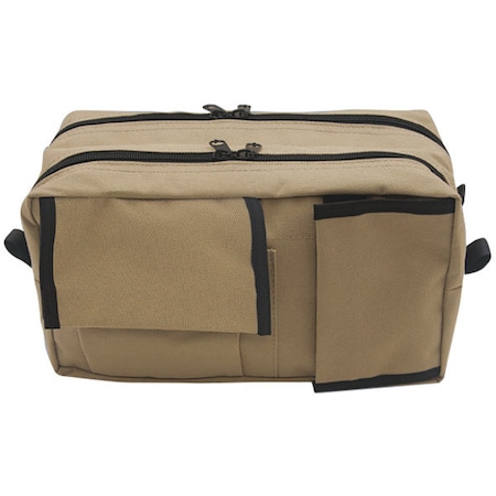 Fanny Pack, Cordura Nylon, 10 in L, 6 in W, Brown MPN:9320