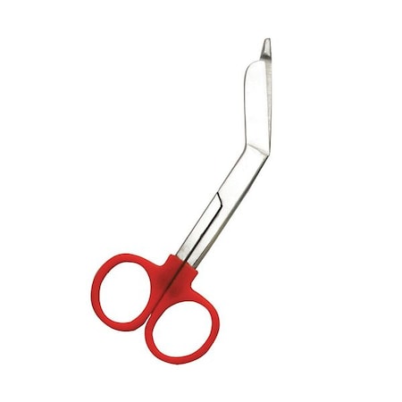 Colorband Scissor, 5-1/2 In. L, Red, Steel MPN:310 RED