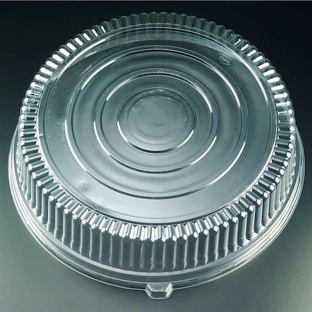 Clear Round Plastic Lid 18