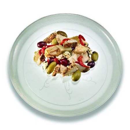 Plate, 12/20, 9 in., Clear, PK240 MPN:EMI-CC9