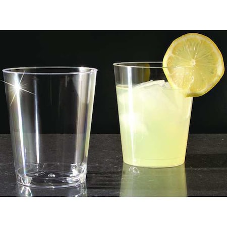 Tumbler 25/20 10 oz. Clear, Rigid Plastic, Pk500 MPN:EMI-CWT10