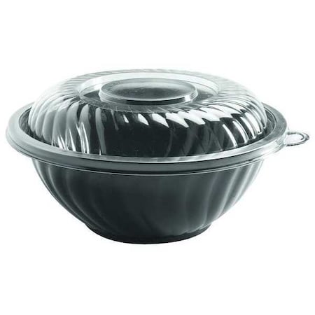 PET Bowl, 80oz., PrepServe, 12in, Black, PK25 MPN:EMI-PTB80-10B