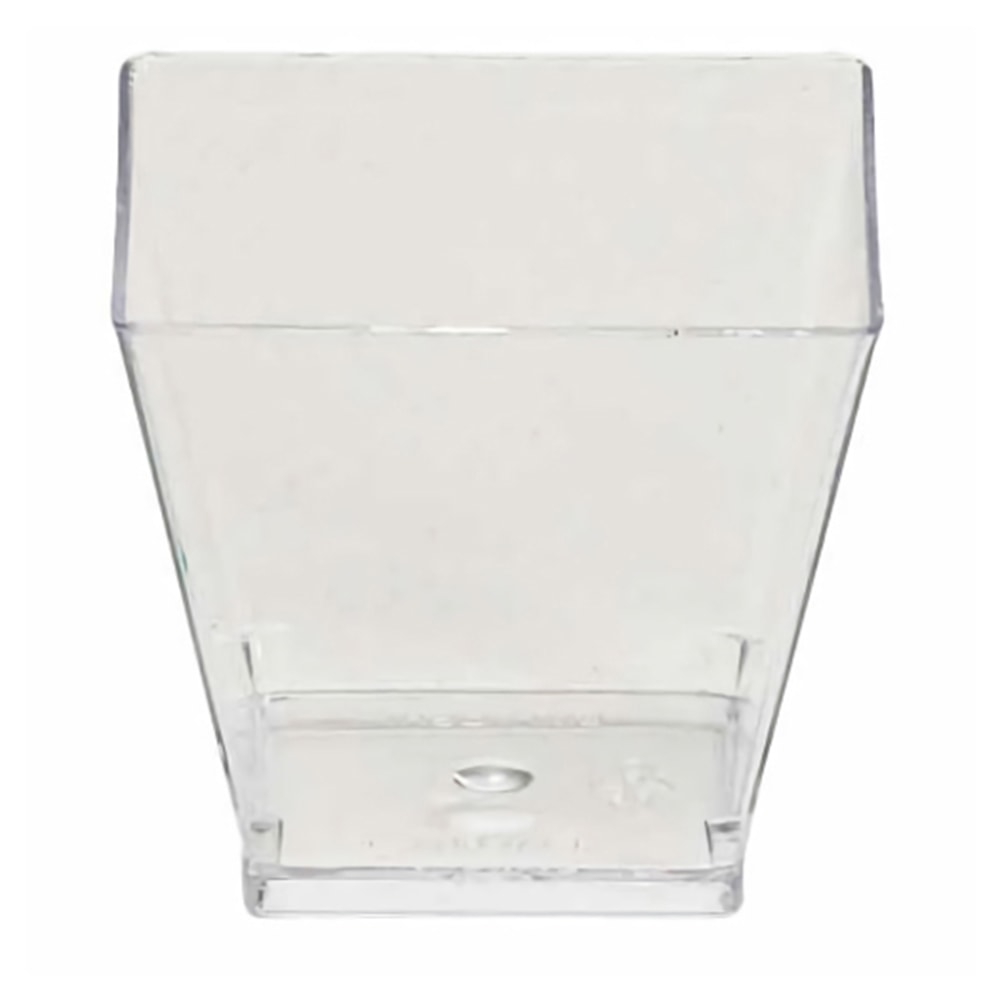 EMI Yoshi Small Wonders Disposable Square Tasting Dishes, Small, Clear, Pack Of 200 Dishes MPN:EMI-604C