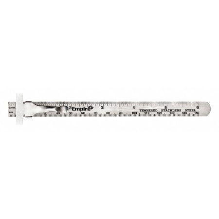 6 Pocket Ruler-Stainless Steel MPN:2730