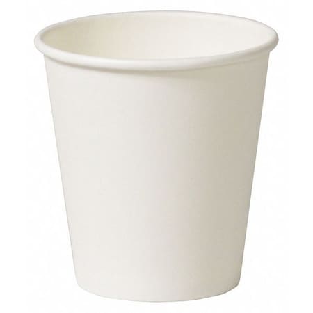 Paper Hot Cup, 10oz., Squat White, PK1000 MPN:EHC10-W