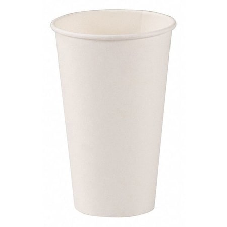 Paper Hot Cup, 16oz., White, PK1000 MPN:EHC16-W