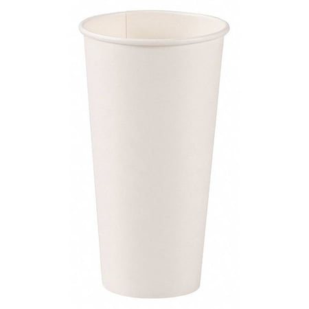 Paper Hot Cup, 20oz., White, PK500 MPN:EHC20-W