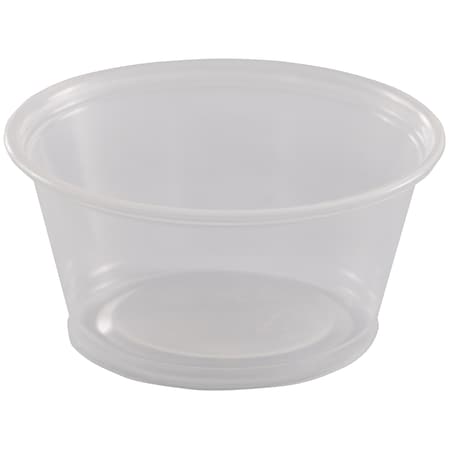 Plastic Portion Cup, 3.25oz., Clear, PK2500 MPN:EPC325