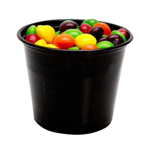 Plastic Portion Cup, 5.5oz., Black, PK2500 MPN:EPC550B