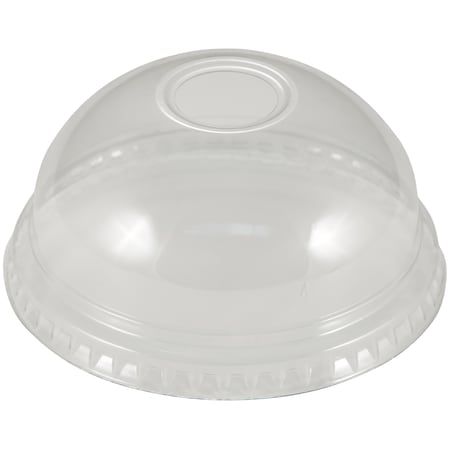 Dome Lid W/ No Hole Fits 9/12oz., PK1000 MPN:EPETDL12T