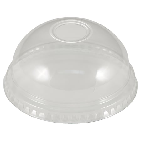 Dome Lid W/ Hole Fits, 9oz./12oz., PK1000 MPN:EPETDL12TH