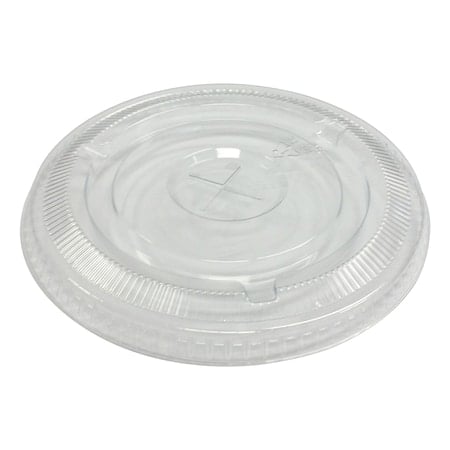 Flat Straw Slot Lid Fits 12/24oz., PK1000 MPN:EPETFL12S