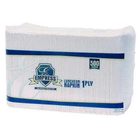 Napkin1/4Fold, 11x12.75in, 1Ply, 500ct, PK12 MPN:LN125001