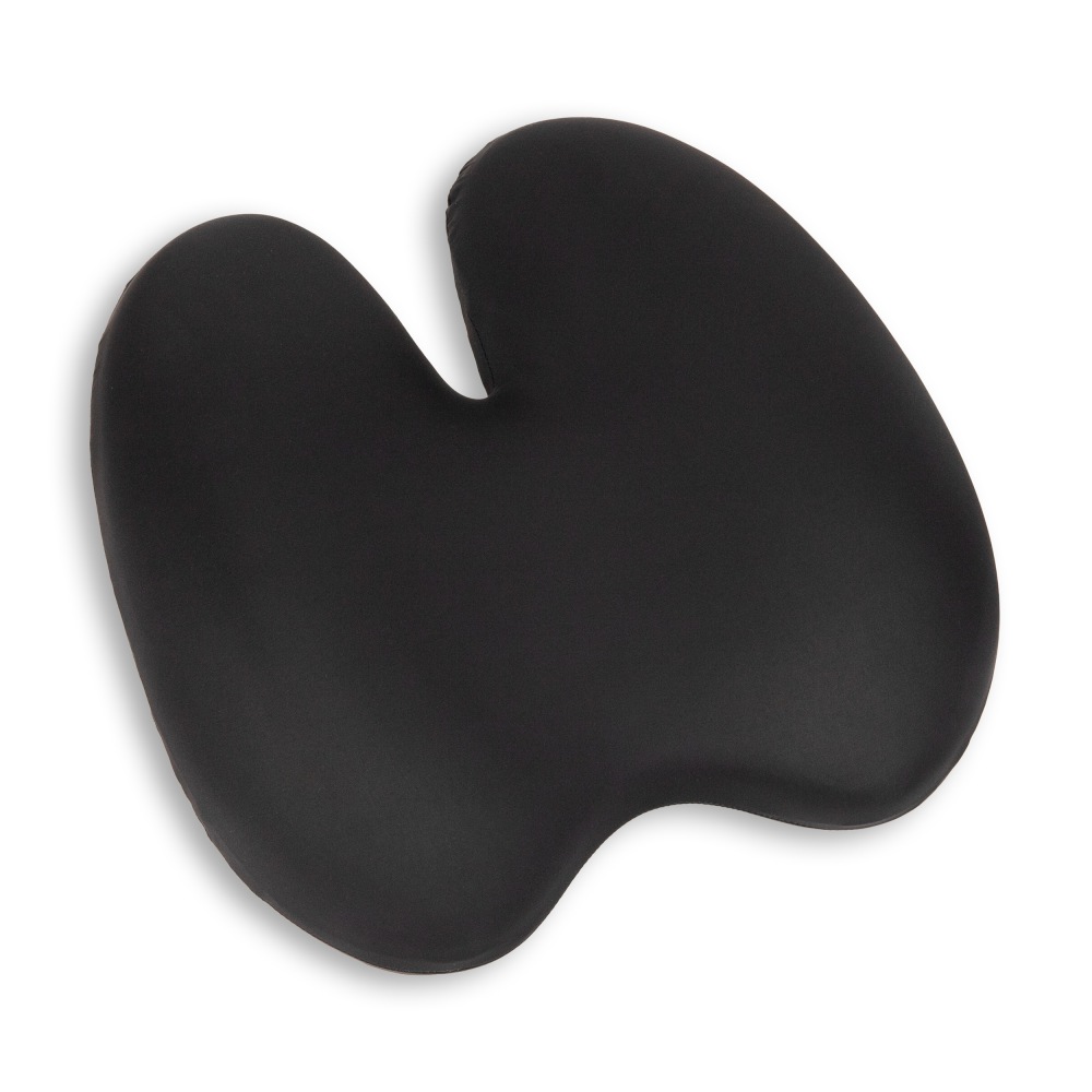 Mind Reader Lumbar Support Pillow With Air-Cloud Technology, 15-1/4inH x 4-1/2inW x 15inD, Black MPN:BBACK-BLK