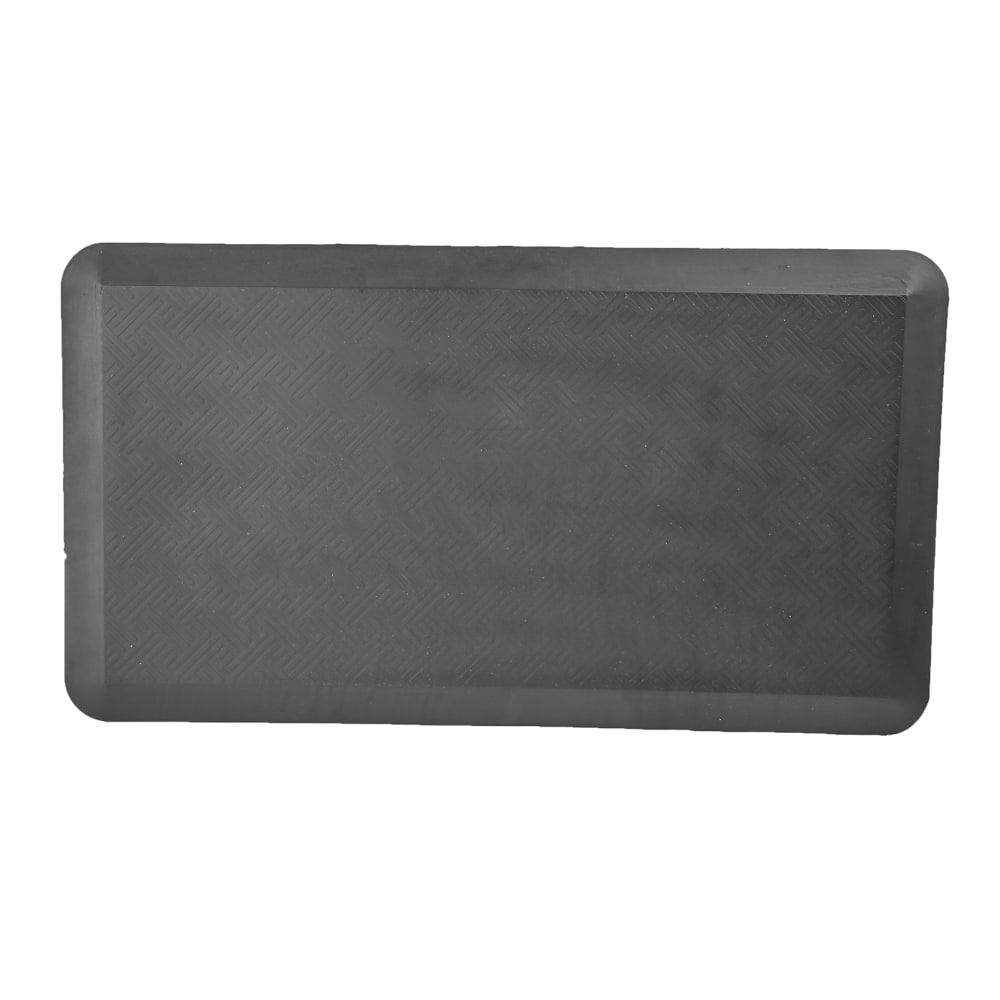Mind Reader Anti-Fatigue Standing Desk Mat, 3/4inH x 20-1/4inW x 39-1/2inL, Black MPN:SDMAT-BLK