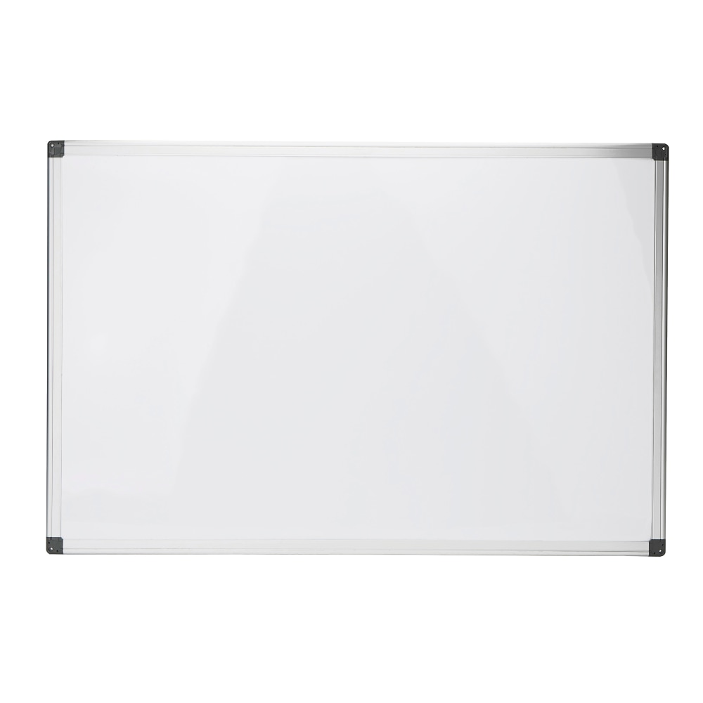 Mind Reader Magnetic Dry Erase White Board Wall Mount Eraser Marker Shelf, 1/2inH x 23-1/2inW x 35-1/2inL, White MPN:DRYBOARD-WHT