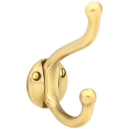 French Antique Brass Hook, 2606US7 MPN:2606US7