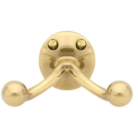 French Antique Brass Hook, 2607US7 MPN:2607US7