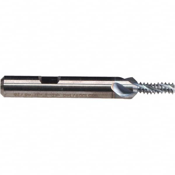 Helical Flute Thread Mill: 3/8-24, Internal, 3 Flute, 12.00 mm Shank Dia, Solid Carbide MPN:GF332106.5045